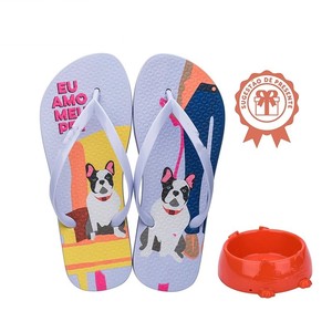 Offre Spéciale été série Pet tongs femmes tenue décontracté imprimé tongs plate-forme tongs pour femmes été plage sandales - Product Image 5