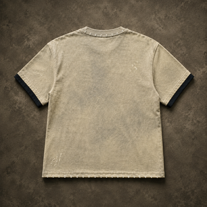 Camiseta <span class=keywords><strong>para</strong></span> Hombre 100% Algodón, Corte Holgado, Estilo Deportivo, Sin Logotipo, Amarilla con Smiley - Product Image 3