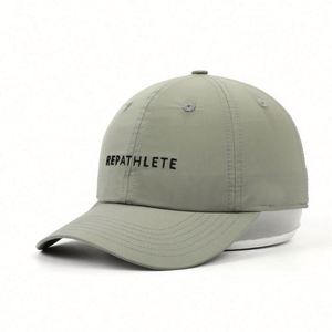 Customized Professional 6 Panel Unstructured Dad <b>Hat</b>,Low Crown Quick Dry Embroidery <b>Hat</b>,Performance Polyester Baseball - Product Image 1