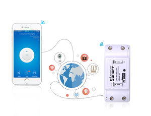 Interruptor inteligente Wifi para automatización del hogar, interruptor inteligente básico <span class=keywords><strong>con</strong></span> Control remoto, <span class=keywords><strong>Compatible</strong></span> <span class=keywords><strong>con</strong></span> <span class=keywords><strong>Alexa</strong></span> Home a través de la aplicación Android y <span class=keywords><strong>Iphone</strong></span> - Product Image 5