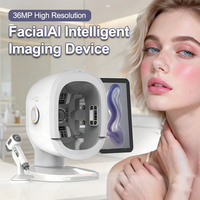 Outil professionnel de détection de la peau du visage, analyse des pigments/du vieillissement/des sensibilités, testeur intelligent de la qualité de la peau pour les salons de beauté et les soins de la peau