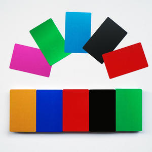 Biglietti da Visita in Alluminio Spessore 0,21mm 0,45mm, Personalizzabili con Logo, Finitura Opaca o a Specchio per Incisione Laser - Product Image 4