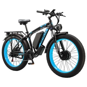 Bicicleta Híbrida de Montaña K800 2026 OEM Personalizada de Aluminio con Motor sin Escobillas, Batería de Litio Dual de 48V 23Ah, Neumático Grueso de 26 Pulgadas - Product Image 3