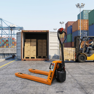 Buenos precios garantizados Potente potencia de escalada 1.5Ton 2Ton Batería Power <span class=keywords><strong>Jack</strong></span> Carretilla elevadora Transpaleta automática eléctrica - Product Image 1