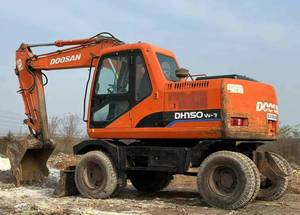Doosan รถขุด DH150W-7มือสอง Daewoo - Product Image 2
