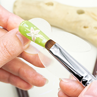 Arsiffer YQX-OB-008 – Pinceau de luxe français haut de gamme pour nail art, manche en bois rouge, poils Kolinsky, forme ovale sertie, multifonctionnel et durable