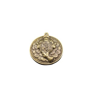 Colgante de rana de tres patas de latón, llavero, adorno para interior de coche, regalo para el Año Nuevo Chino, San Valentín, Navidad - Product Image 4