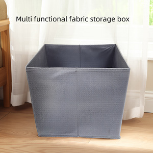 Cajas de Almacenamiento Plegables de Tela No Tejida, Cestas de Almacenamiento con Asas de Cuerda para una Fácil Organización del Hogar - Product Image 2