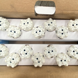 Foret de forage pour roche dure en acier au carbone <span class=keywords><strong>T38</strong></span> 76 mm avec carbure de tungstène, certifié ISO-9001, marque UGHM, bouton fileté, moulage - Product Image 4