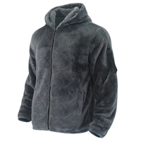Veste à capuche en polaire Sherpa épaisse pour homme, décontractée, à manches longues, tendance, avec fermeture éclair, pour l'hiver et les activités de plein air
