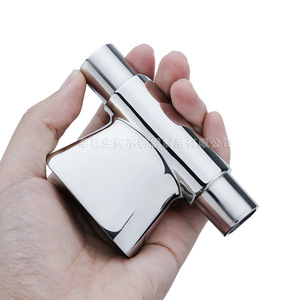 Shining T-Shaped Pipe Bracket Stainless Steel Marine Handrail Support Connector <b>Yacht</b> Deck Hardware Accessory - Product Image 5