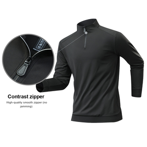 เสื้อคอเต่าของผู้ชายทรงสลิมฟิตสไตล์วินเทจเสื้อผ้าแบบสวมหัวหรูหราปักลายแบบกำหนดเอง - Product Image 4