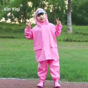 Impermeable de Doble <span class=keywords><strong>Capa</strong></span> Estilo Asiático Anji, Talla XL, Poncho Impermeable para Niños y Niñas, con Logotipo en Relieve, Ropa de Lluvia para Viajes - Product Image 6