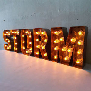 Letras iluminadas de 15 "a Z y letras iluminadas por Led para letrero de marquesina - Product Image 3