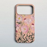 Coque de protection premium anti-chute à motif floral peinture à l'huile vintage pour iPhone 18 Pro Max, compatible avec les coques de téléphone iPhone 17, 16, 15, 14, 13