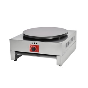 Crêpière et machine à pancakes <span class=keywords><strong>professionnelle</strong></span> à gaz GPL avec revêtement antiadhésif, plaque de cuisson de 400 mm - Product Image 2