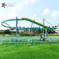 Équipement personnalisé Aventure pour enfants Aire de jeux extérieure Roller Coaster Zip Line Non alimenté Bicycle Zip Line