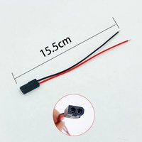 Connecteur de faisceau de câbles Auto 10 paires 15cm de Long SM 2 broches connecteur de fil mâle à femelle