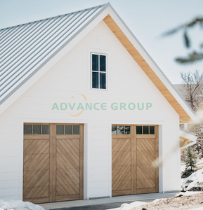 Puerta <span class=keywords><strong>de</strong></span> Garaje <span class=keywords><strong>de</strong></span> Madera Maciza, Puerta <span class=keywords><strong>de</strong></span> Garaje Seccional <span class=keywords><strong>de</strong></span> Doble Hoja, Puerta Manual <span class=keywords><strong>de</strong></span> Estilo Carruaje, Puertas Plegables Deslizantes con Bisagras Laterales - Product Image 2