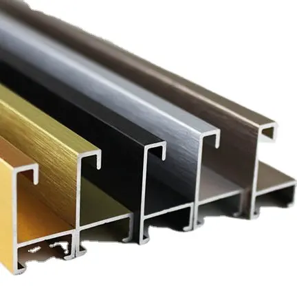 The factory directly sells high-quality aluminum alloy profiles for industrial and construction purposes