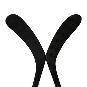Bâton de hockey sur glace composite en fibre de carbone personnalisé d'usine de la Chine bâton de hockey sur glace junior poignée gaucher et droitier