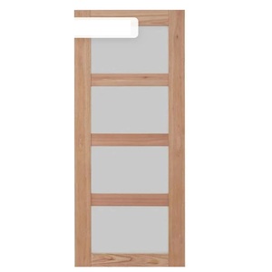 홈 인테리어 원목 도어 모던 심플 스타일 고급 맞춤형 인테리어 도어 우드 - Product Image 3