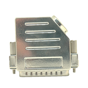 DB25电缆插头盖45度连接器外壳5W5 21W1 D-SUB 25针外壳DSUB 25p金属罩 - Product Image 4