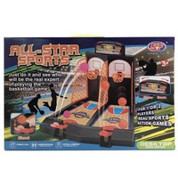 Balle de Basket-Ball classique pour enfants et adultes, 2 joueurs, accessoire de bureau, pour borne d'arcade