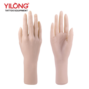 Le fabbriche modello di pratica della mano del tatuaggio del Silicone puro forniscono la pelle per praticare il modello di pratica del tatuaggio della mano dei tatuaggi - Product Image 2
