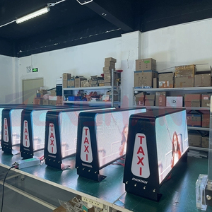 Pantalla LED <span class=keywords><strong>de</strong></span> Doble Cara P2.5 P5 para Techo <span class=keywords><strong>de</strong></span> Taxi, con WiFi 4G, GPS, Control por Aplicación y Nube, Resistente al Agua, para Publicidad en Video y Marketing <span class=keywords><strong>de</strong></span> Flotas <span class=keywords><strong>de</strong></span> <span class=keywords><strong>Taxis</strong></span> - Product Image 6