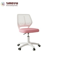 Chaise de classe moderne et compacte, ergonomique, avec dossier en maille respirante, hauteur réglable, structure en acier, rotation à 360 degrés