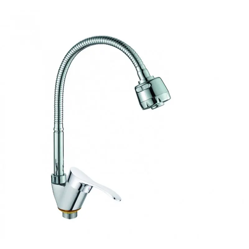 Kitchen Faucet One Handle Mixer Cold and Hot Kitchen Tap Single Hole Water Faucets Zinc alloy sink Taps