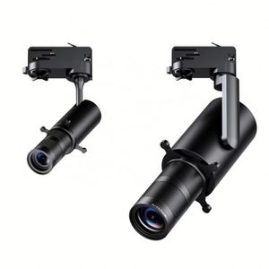 Zoomable Shapeable 10W 15W 20W 30W Mini projecteur de piste LED avec corps en aluminium Dimmable CCT Logo Gobo Logo Shapeable Light - Product Image 1