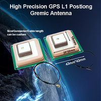 Antenne GPS L1 de haute précision 50*50mm en céramique 1574.25Mhz Active Gremic ANTENNA Antenne de positionnement