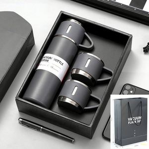 Luxury Business <b>Gift</b> Set | Premium Custom Corporate <b>Gifts</b> for Clients VIP Executive Gifting Logo Branding Stainless Steel Silk - Product Image 4