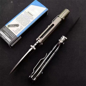 Cuchillo de bolsillo plegable multifuncional de alta dureza, herramienta portátil de autodefensa para el hogar y exteriores - Product Image 4