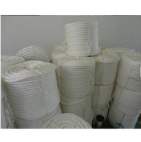 Fabricants de cordes multifilaments en nylon polyamide 5/16 à 3 brins, corde noire de 12 mm, 4 mm, 3 mm, 8 mm, vente en gros
