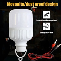 Vente chaude 12v 9w Blanc Led Ampoule Lumière Fil Clip T Forme En Plastique Dc12v Led Ampoule