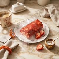 Jouet Squishy en Silicone Alimentaire, Thème Gâteau Roulé au Chocolat et Thé Noir, Anti-Stress, à Presser, Décompression, Cadeau Nouveauté DIY