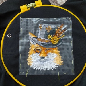 Lot <span class=keywords><strong>de</strong></span> 5 toiles magiques hydrosolubles 22*20cm 14CT <span class=keywords><strong>pour</strong></span> <span class=keywords><strong>point</strong></span> <span class=keywords><strong>de</strong></span> <span class=keywords><strong>croix</strong></span>, tissu disparaissant à l'eau, accessoire <span class=keywords><strong>de</strong></span> broderie et couture - Product Image 4