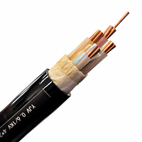 Cable de Alimentación de Bajo Voltaje YJV22 de 0.6/1kV, Blindado con Cinta de Acero, Aislamiento XLPE, 6mm²