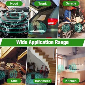 SJZ Auto ultrasons véhicule voiture rongeur répulsif dissuasion avec détection de capteur de Vibration électronique ultrasons martre dissuasion - Product Image 6