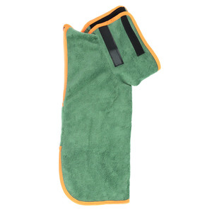 Albornoz de microfibra para perros, toalla absorbente de secado rápido para el cuidado del baño de perros - Product Image 4