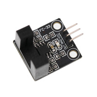 Pengukuran Kecepatan Motor, Sensor Fotolistrik, Modul Sensor Penghitung Inframerah, Modul Optocoupler Tipe Slot