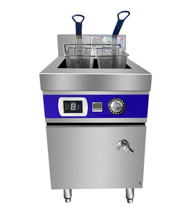 Commercial Large Capacity Electric Deep <strong>Fryer</strong> Single Tank Double Basket Fast Food <strong>Fryer</strong> Restaurant Frying Machine - Product Image 2