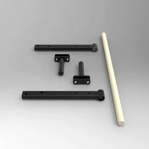 Wellshow Sport Barra Multifunzionale <span class=keywords><strong>in</strong></span> <span class=keywords><strong>Legno</strong></span> da Parete <span class=keywords><strong>per</strong></span> Trazioni e Chin-up, <span class=keywords><strong>per</strong></span> Allenamento Cross Fit e <span class=keywords><strong>Palestra</strong></span> Domestica - Product Image 3