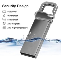 Usb flash logam kustom pribadi murah, Flash Drive Usb logam 4Gb 8Gb 16Gb 32Gb 128Gb