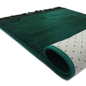 Thảm Cầu Nguyện Hồi Giáo Tiện Dụng Với Tựa Lưng Chăn Cầu Nguyện Bằng Vải Flanen Và Thảm Cầu Nguyện Quà Tặng Ramadan Chống Trượt - Product Image 1