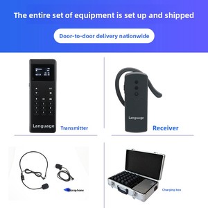 Traductor Inalámbrico Language Yu K8 con Guía de Voz de Uno a Muchos para Gobierno, Empresas, Áreas Turísticas, Recepción y Viajes - Product Image 4