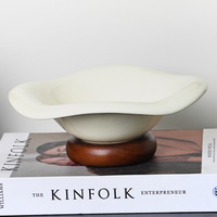 Huishoudelijke fruitbord keramische dinerbord voor woonkamertafels decoratief ornament snackbord